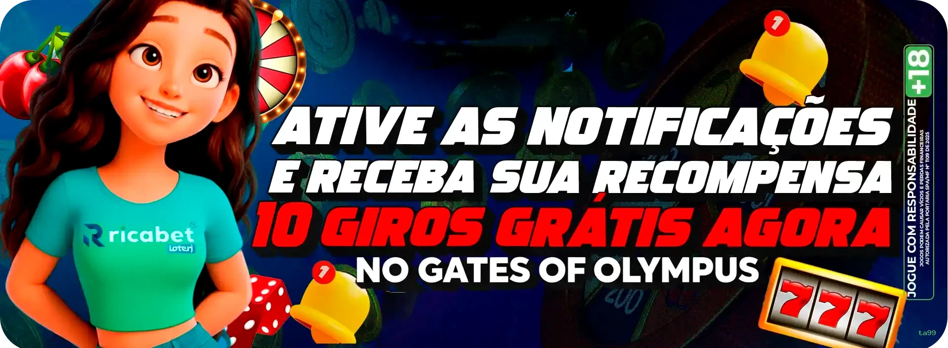 Canal oficial da ta99 no Telegram